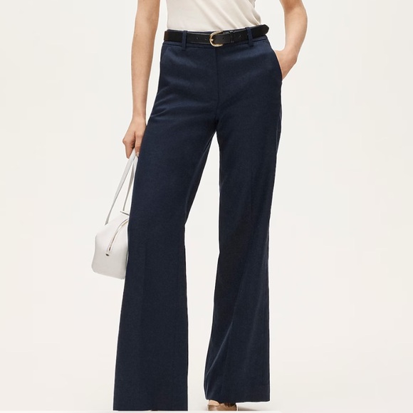 J. Crew Pants - J. Crew Navy Linen Blend Carolina Pants